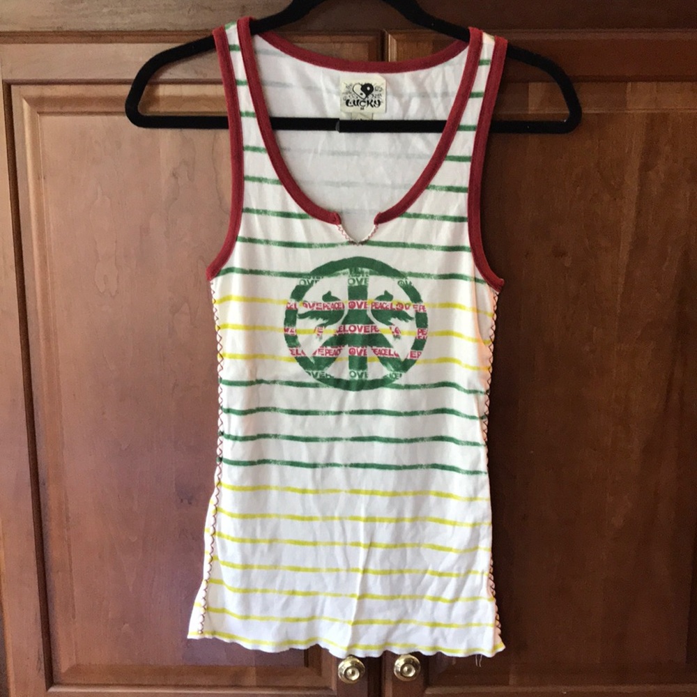 Lucky Peace and Love Tank